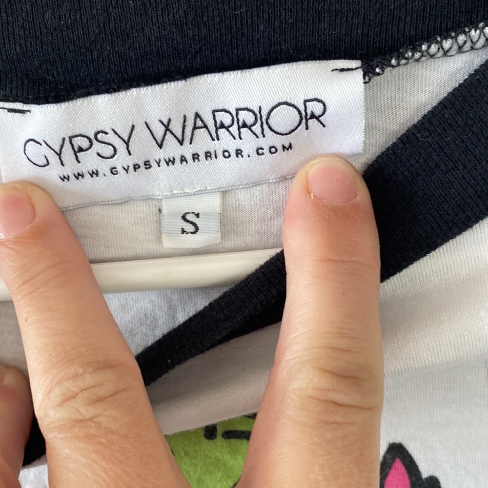 Don’t Be A Prick 🌵 Small Raglan Tee by Gypsy Warrior 🪶 - Picture 3 of 4